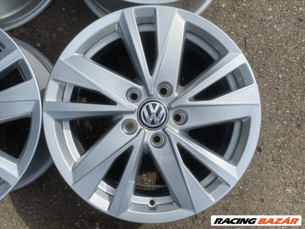 4db gyári 16" VW Touran [Karlstad] alufelni. (4108) 2. kép